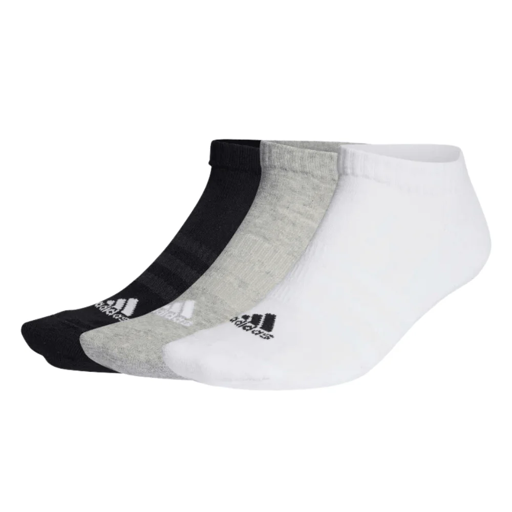 Adidas Cushioned Low Cut Socks (3 Pairs | 3 Colours) - Image 2