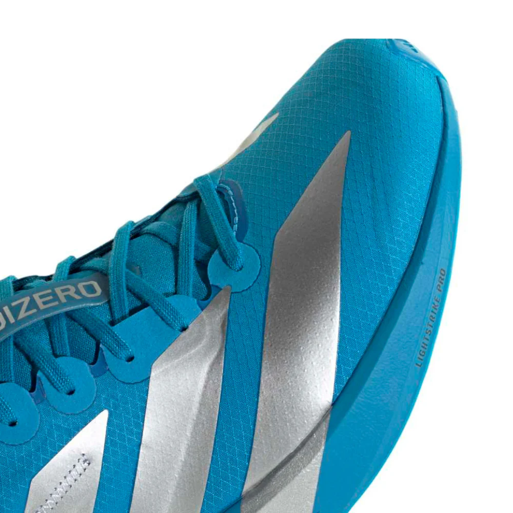 Adizero Adios 9 Men's :Silver Metallic | Lucid Red - Image 4