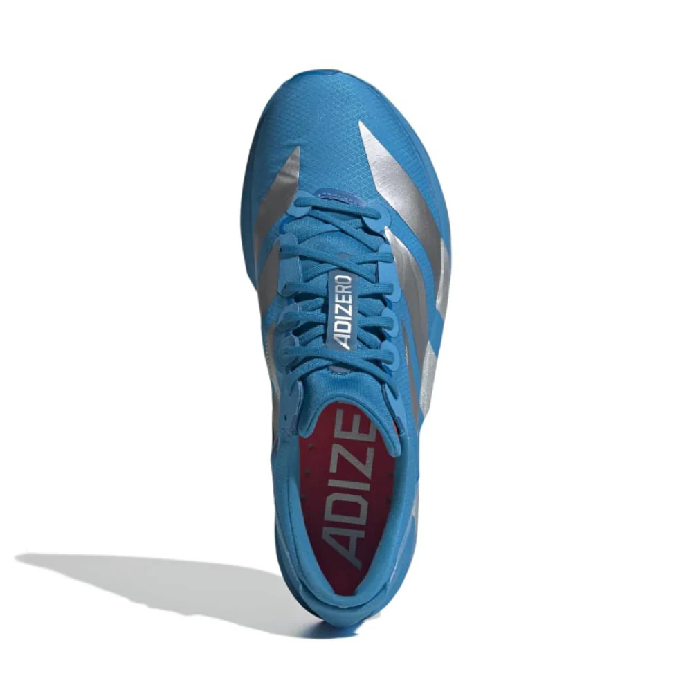 Adizero Adios 9 Men's :Silver Metallic | Lucid Red - Image 5