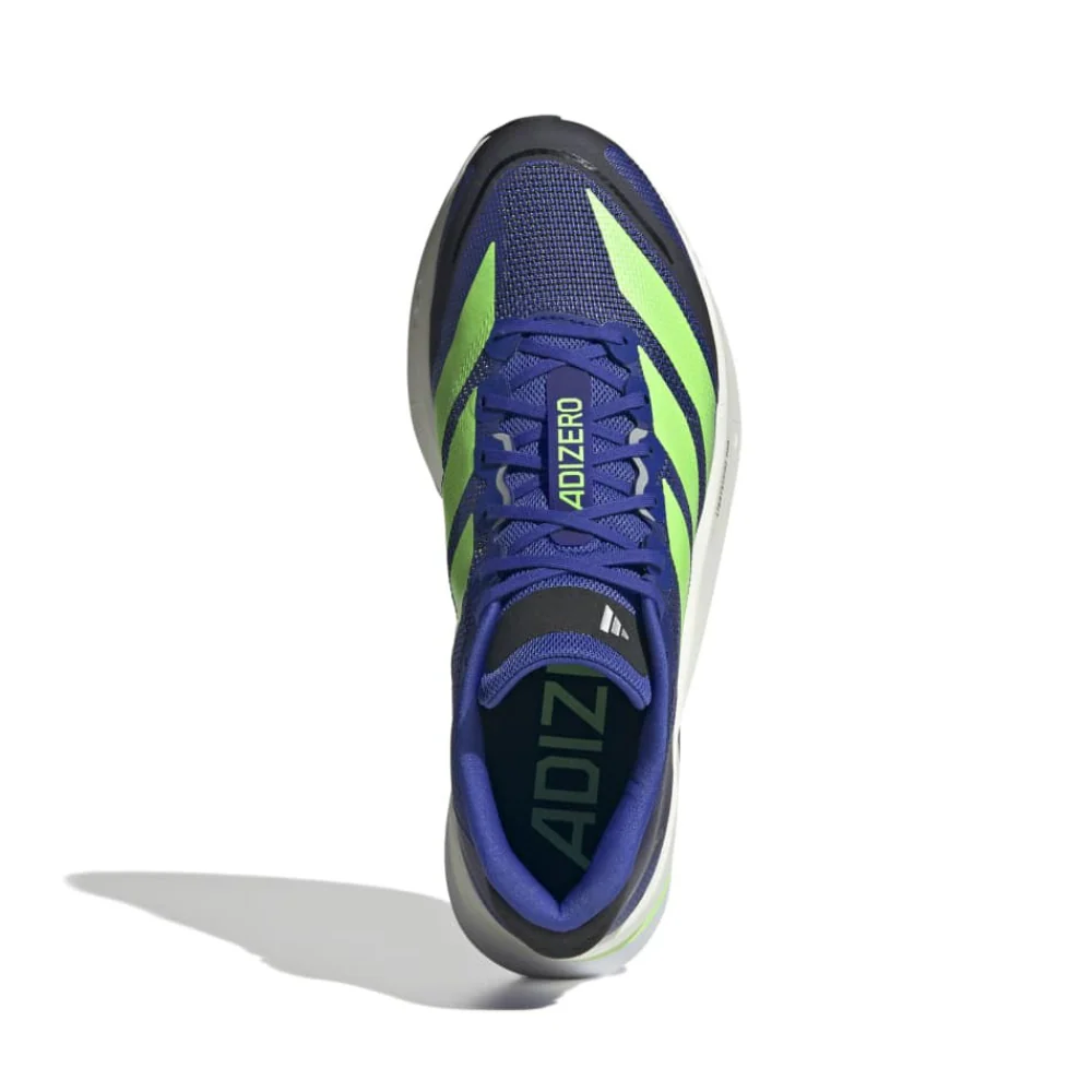 Adizero Boston 13 Men's :Lucid Blue | Lime Burst - Image 3