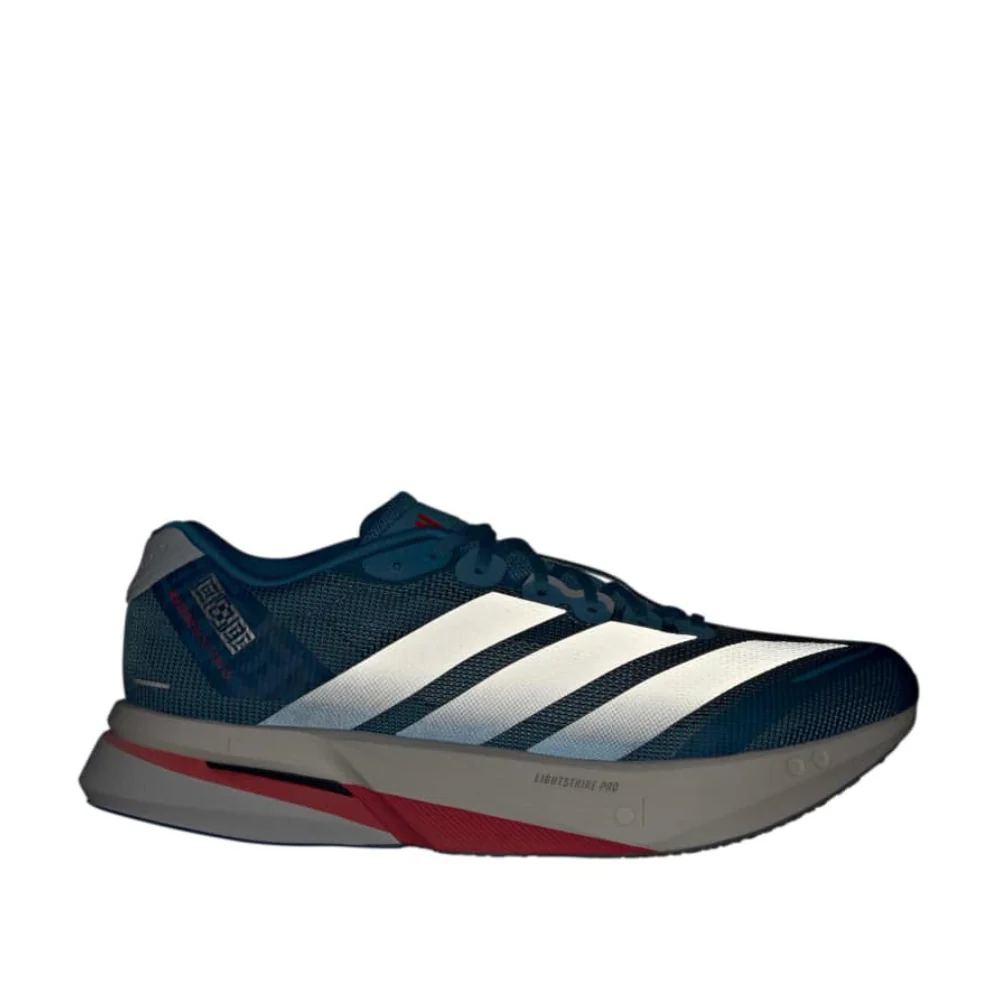 Adizero Boston 13 Men's :Solar Blue | Silver Metallic - Image 7