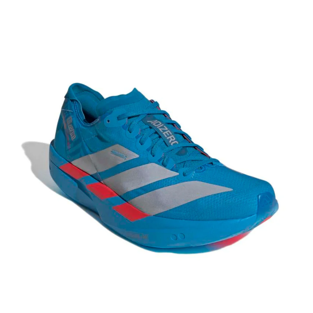 Adizero Takumi Sen 11 Men's :Solar Blue | Silver Metallic - Image 2