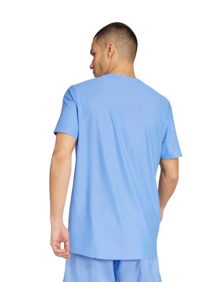 Men's Own the Run Tee :Blue Fusion - Image 3