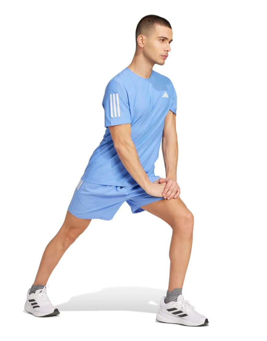 Men's Own the Run Tee :Blue Fusion - Image 5