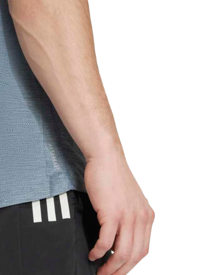 Men's Own the Run Tee :Preloved Ink | White - Image 3