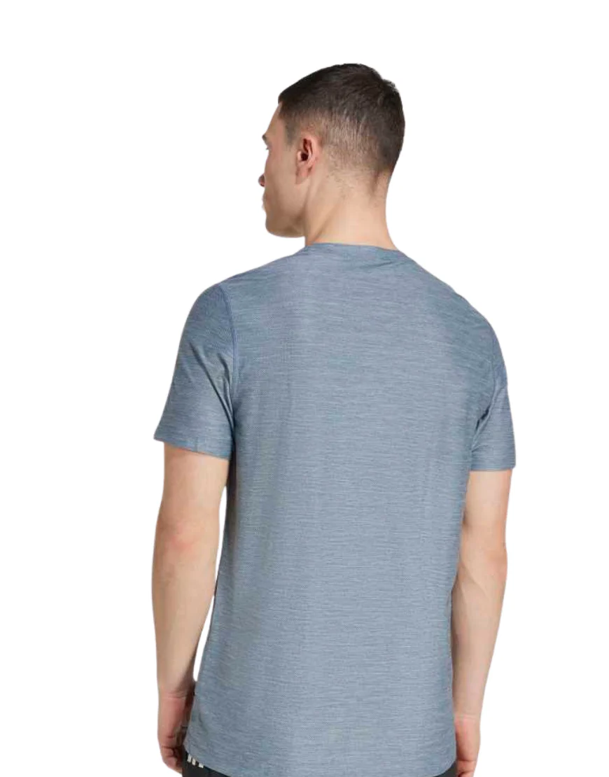 Men's Own the Run Tee :Preloved Ink | White - Image 4