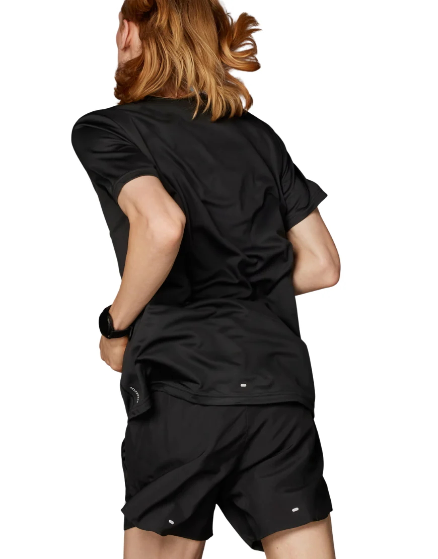 Men's Run It Shorts :Black - Image 2