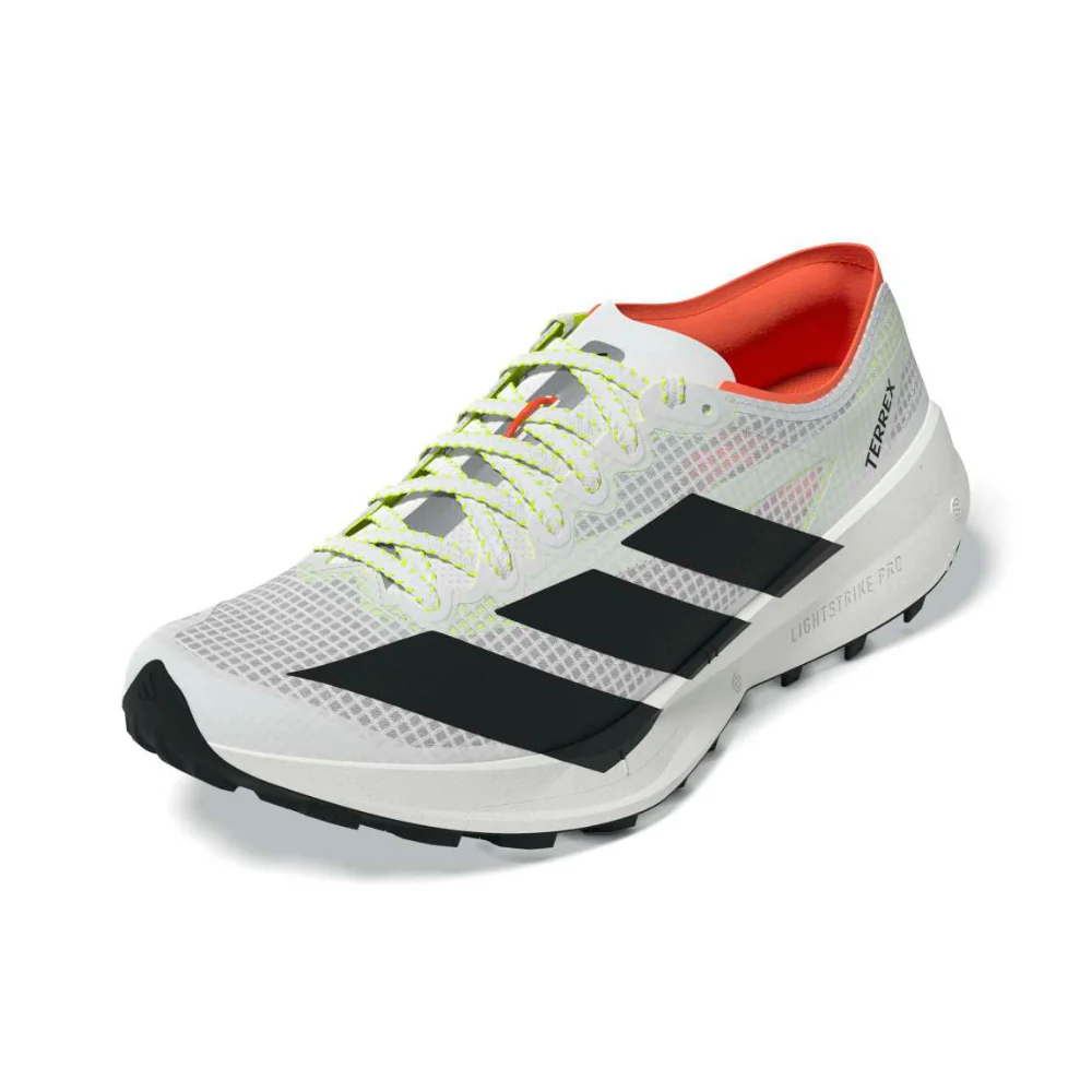 Terrex Agravic Speed 2 Trail Men's :Cloud White | Semi Impact Orange - Image 2