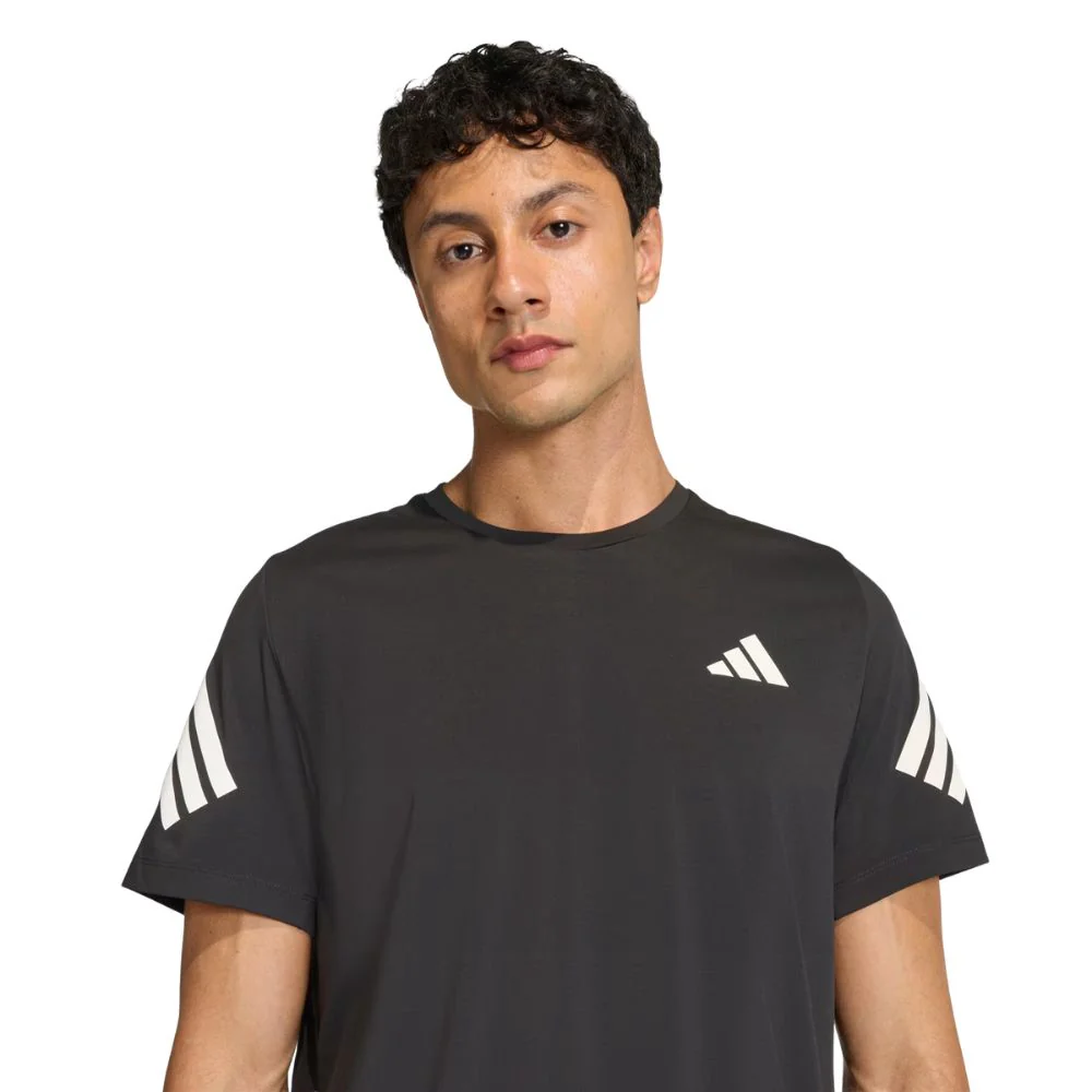 Men's Adi365 Climacool T-Shirt :Black - Image 4