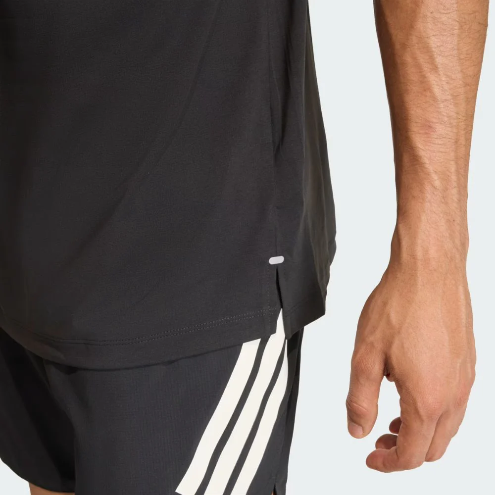 Men's Adi365 Climacool T-Shirt :Black - Image 5