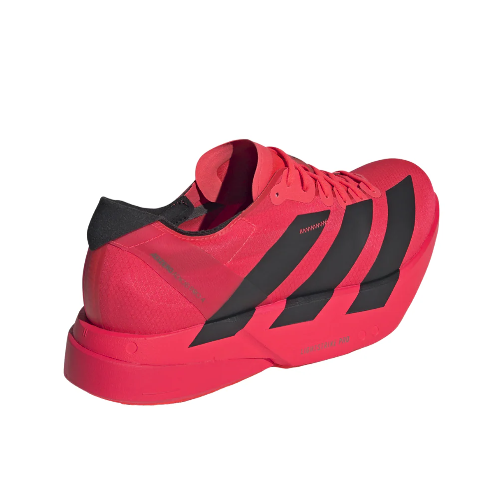 Adizero Adios Pro 4 Men's :Lucid Red | Core Black - Image 3