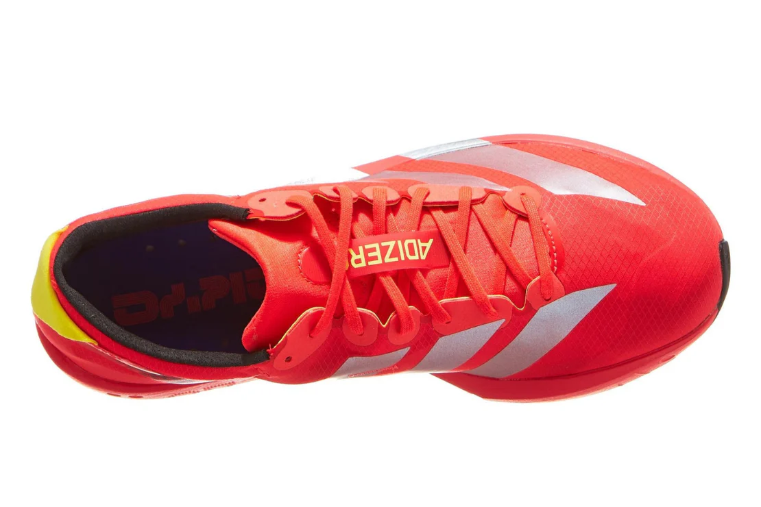Adizero Adios 9 Men's :Lucid Red | Cloud White - Image 3