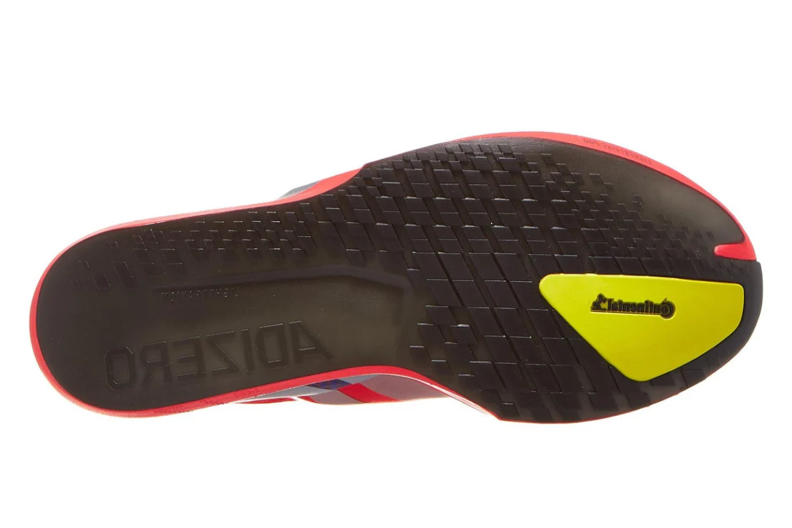 Adizero Adios 9 Men's :Lucid Red | Cloud White - Image 4