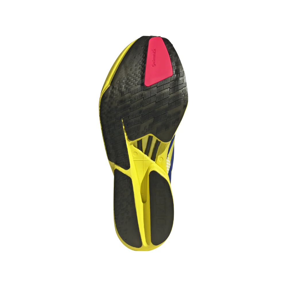 Adizero Adios Pro 4 Men's :Pure Sulfur | Lucid Blue - Image 5