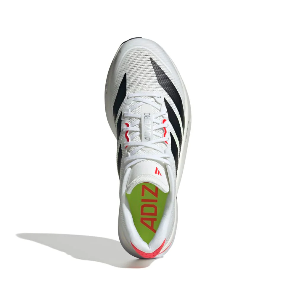 Adizero Boston 13 Men's :Cloud White | Lucid Red - Image 2