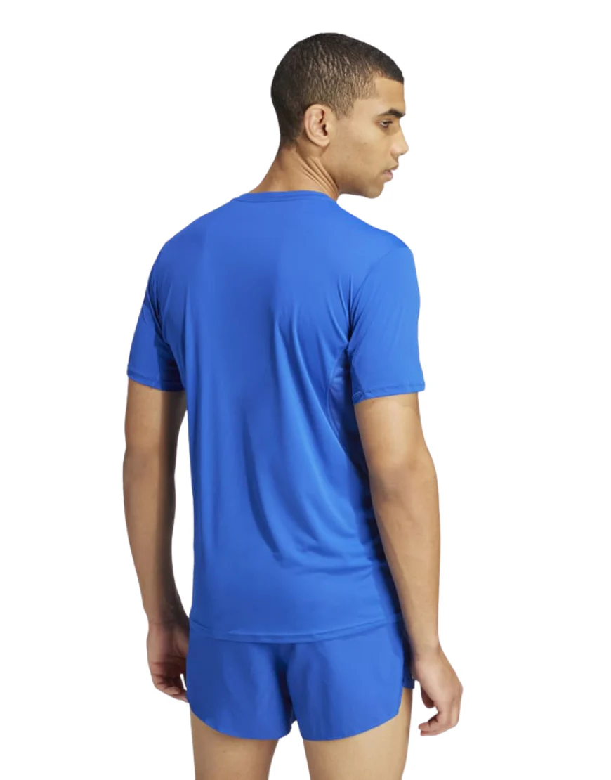 Men's Adizero Essentials Tee :Royal Blue - Image 2