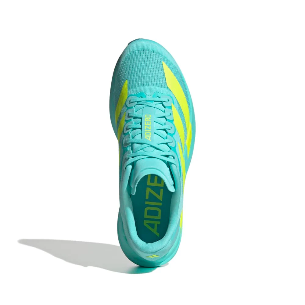 Adizero Evo SL Men's :Flash Aqua | Lucid Lemon - Image 2