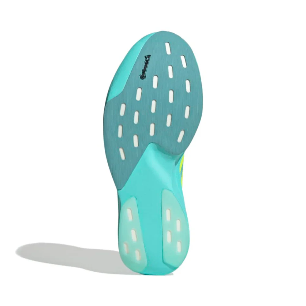 Adizero Evo SL Men's :Flash Aqua | Lucid Lemon - Image 3