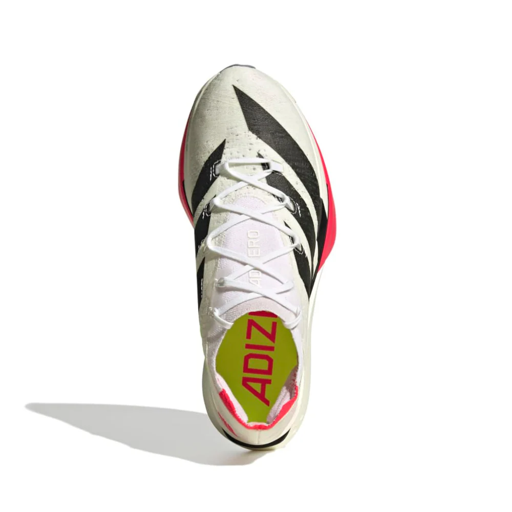 Adizero Prime X3 Strung :Cloud White | Lucid Red - Image 3