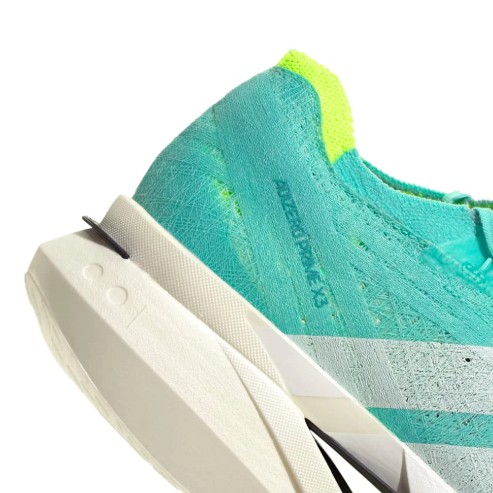 Adizero Prime X3 Strung :Flash Aqua | Lucid Lemon - Image 3