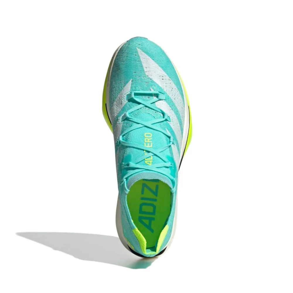 Adizero Prime X3 Strung :Flash Aqua | Lucid Lemon - Image 4