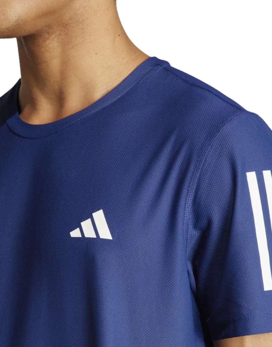 Men's Own The Run Tee :Dark Blue - Image 3