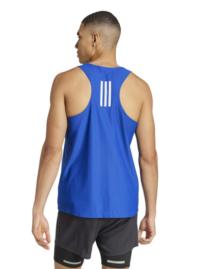 Men's Own The Run Tank Top :Royal Blue - Image 2