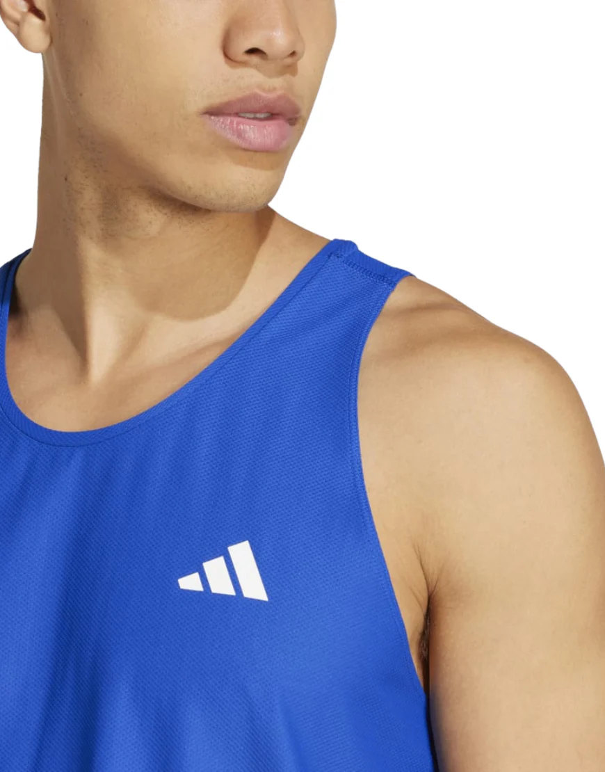 Men's Own The Run Tank Top :Royal Blue - Image 3