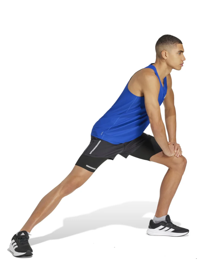 Men's Own The Run Tank Top :Royal Blue - Image 5