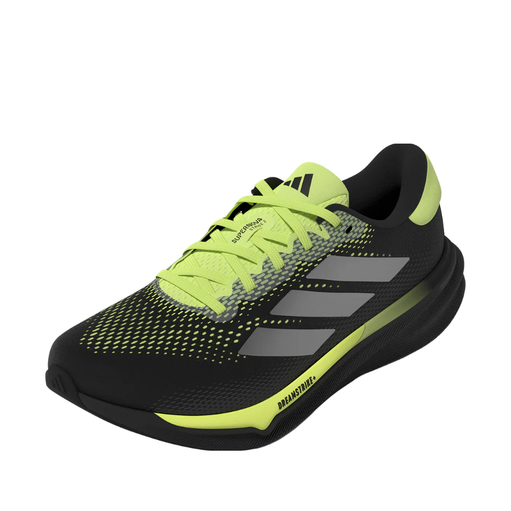 Supernova Stride 2 Men's :Core Black | Pulse Lime - Image 2