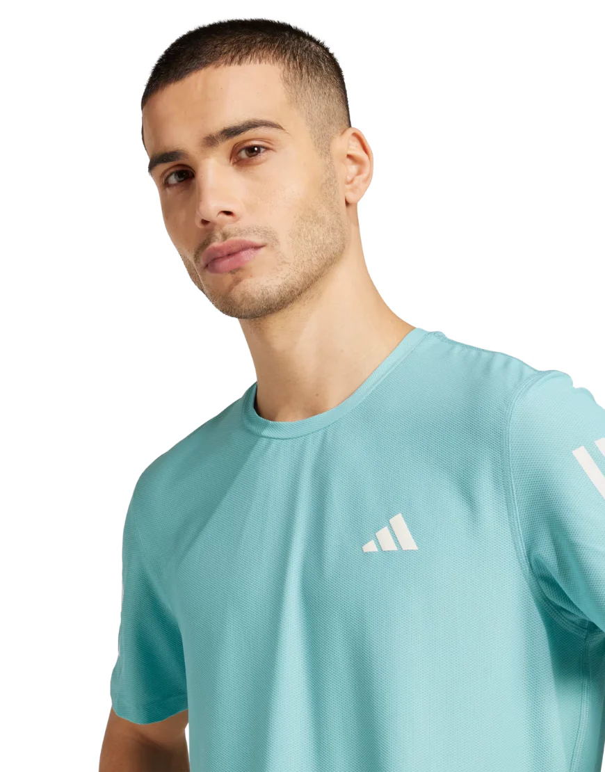 Men's Own The Run Tee :Mint Ton - Image 2