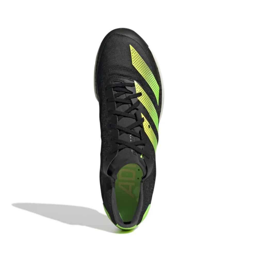 Adizero Ambition Men's :Core Black | Solar Green - Image 2