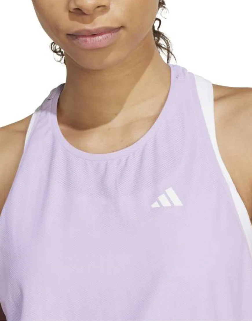 Women's Own The Run Tank Top :Powder Plum - Image 2