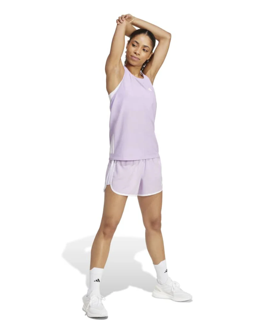 Women's Own The Run Tank Top :Powder Plum - Image 4