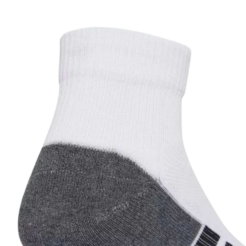 Adidas Performance Climacool Cushioned Quarter Socks 3-Pack :White | Black - Image 2