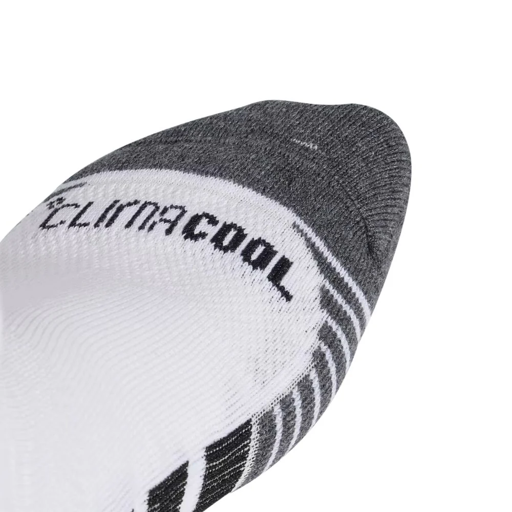 Adidas Performance Climacool Cushioned Quarter Socks 3-Pack :White | Black - Image 3