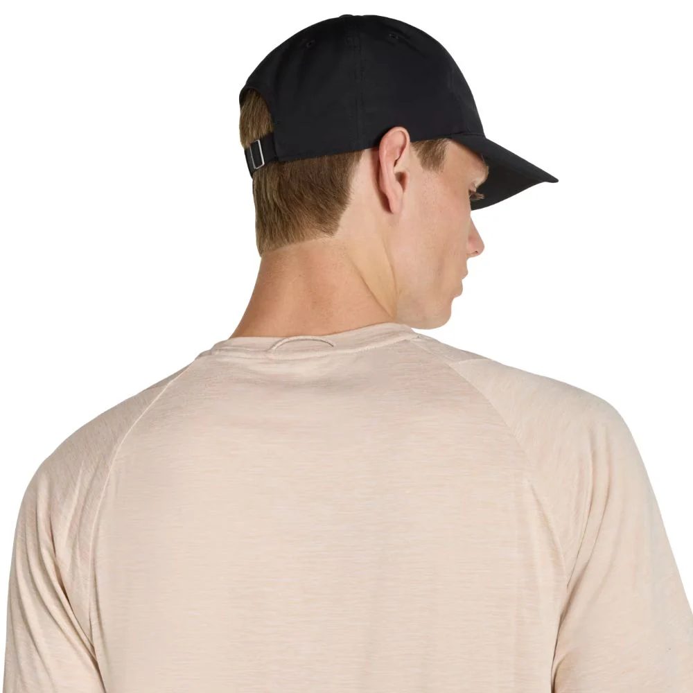 Running Essential Climacool 6 Panel Baseball Cap :Black - Image 4