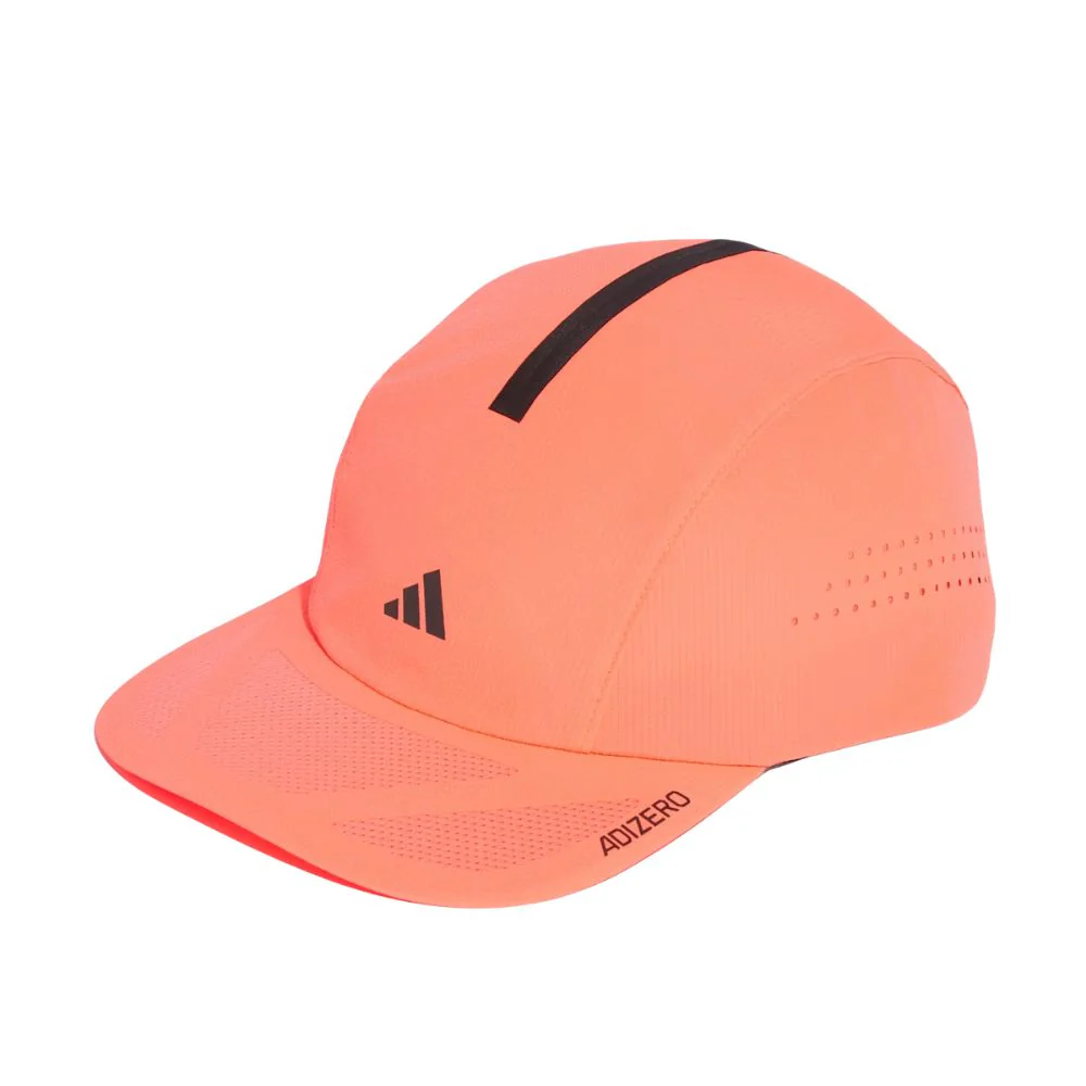 Adidas Runningxadizero Lightweight Climacool Cap :Solar Turbo | Black Reflective