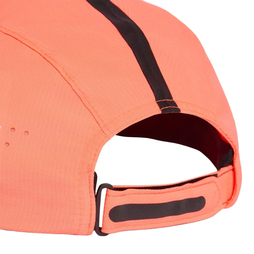 Adidas Runningxadizero Lightweight Climacool Cap :Solar Turbo | Black Reflective - Image 5