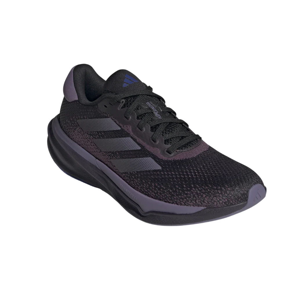 Supernova Stride Women's :Core Black | Lucid Blue - Image 2