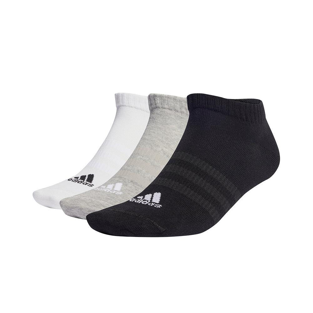 Adidas Thin Light Sportswear Low Cut Socks (3 Pairs | 2 Colours)