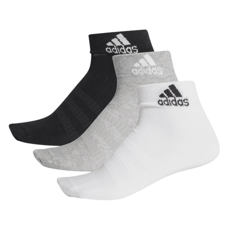 Adidas Adult Training Ankle Socks (3 Pack | 2 Colours) - Image 2