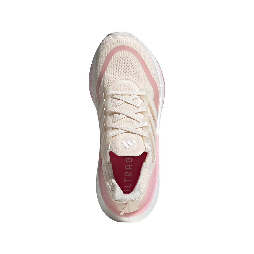 Ultraboost Light Women's :Chalk Pink I Chalk White - Image 3