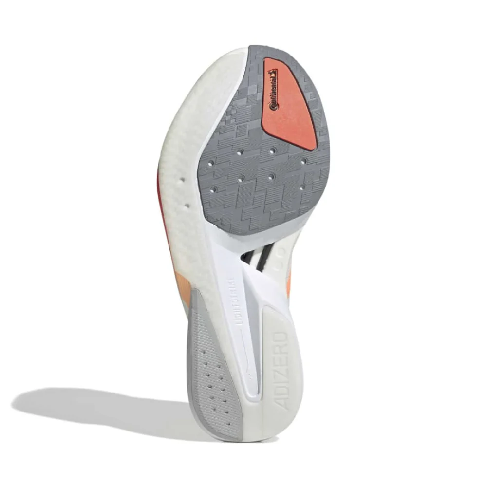 Adizero Boston 13 Women's :Off White | Beam Orange - Image 5