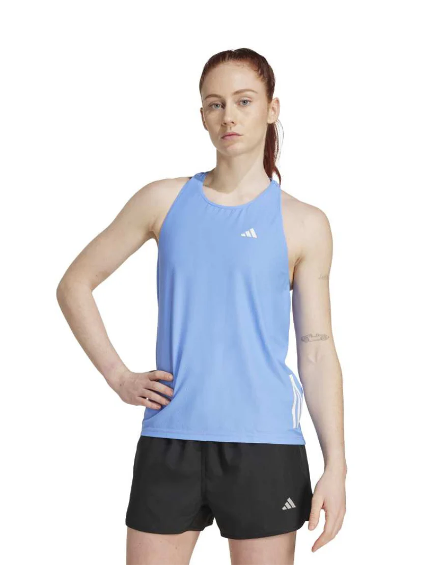 Women's Own The Run Tank Top :Blue Fusion - Image 2