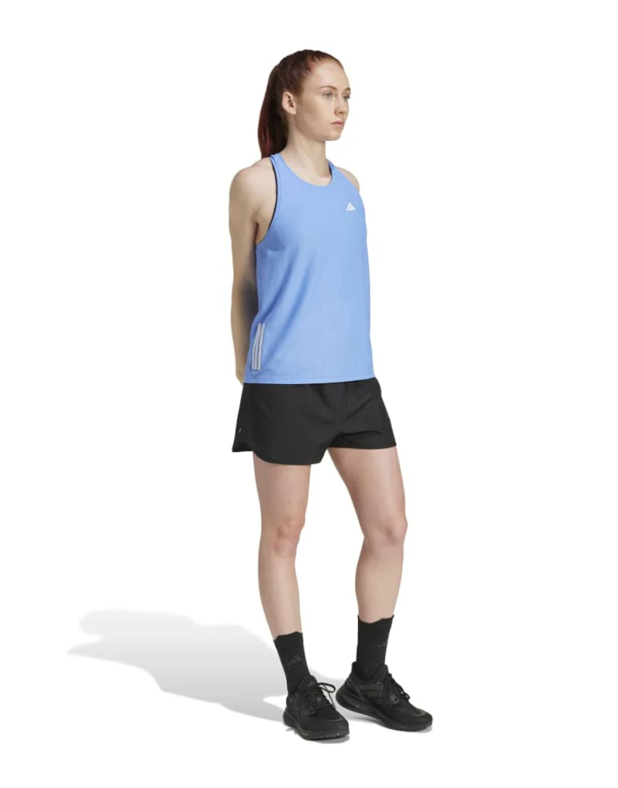 Women's Own The Run Tank Top :Blue Fusion - Image 4