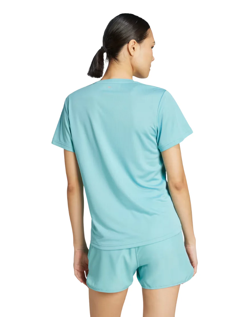 Women's Run It Tee :Mint Ton - Image 2