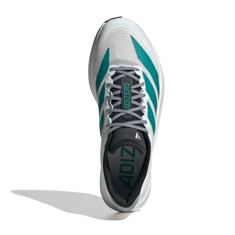 Adizero Boston 13 Women's :Cloud White | Pure Teal - Image 3