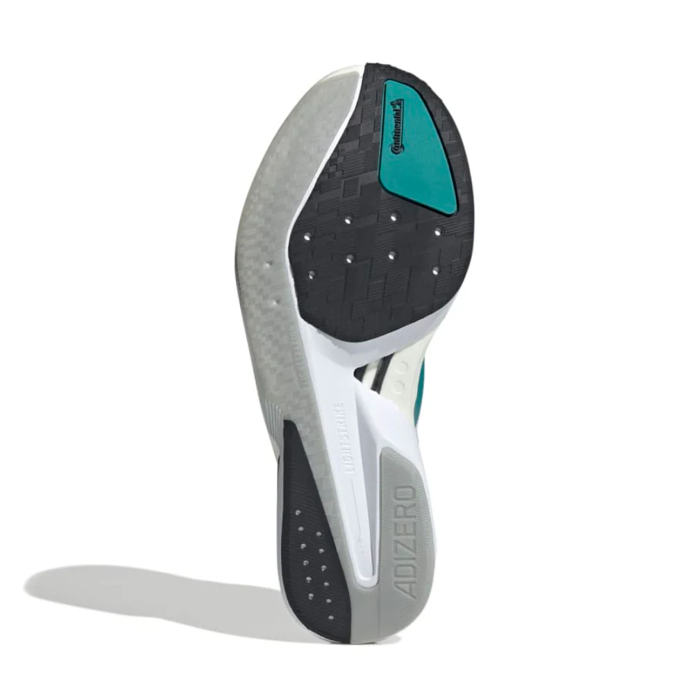 Adizero Boston 13 Women's :Cloud White | Pure Teal - Image 4