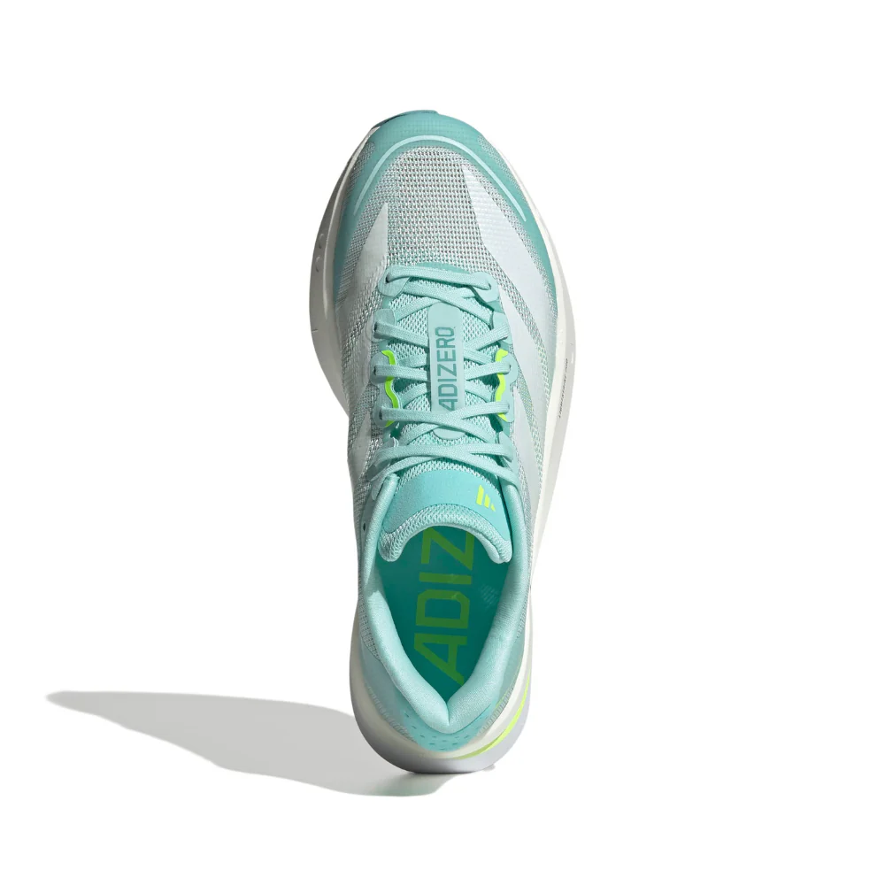 Adizero Boston 13 Women's :Semi Flash Aqua | Zero Metalic - Image 3